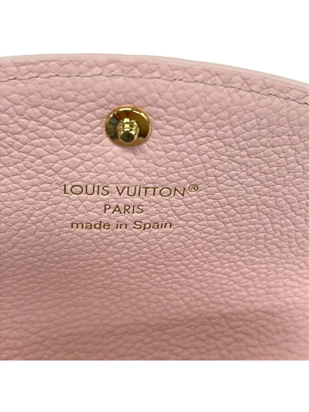Louis Vuitton Coin Case Monogram Empreinte Porte-Monnaie Rosalie Confetti Pink